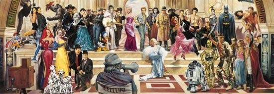 100 Years of film - Schmidt Puzzle puzzle collectible [Barcode 4001504593810] - Main Image 2