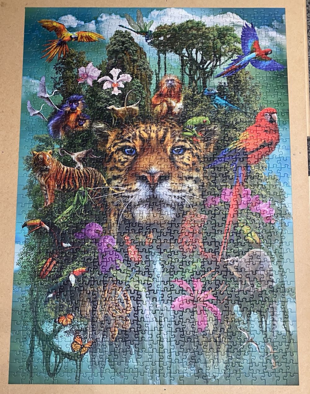 King of the Jungle (📫Renate Betaald) - Schmidt Puzzle puzzle collectible [Barcode 4001504589608] - Main Image 2