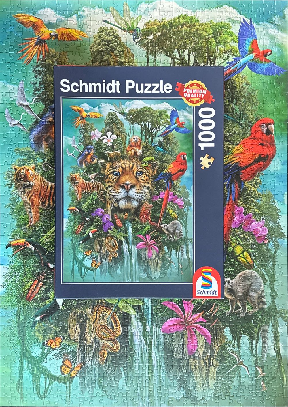 King of the Jungle (📫Renate Betaald) - Schmidt Puzzle puzzle collectible [Barcode 4001504589608] - Main Image 4