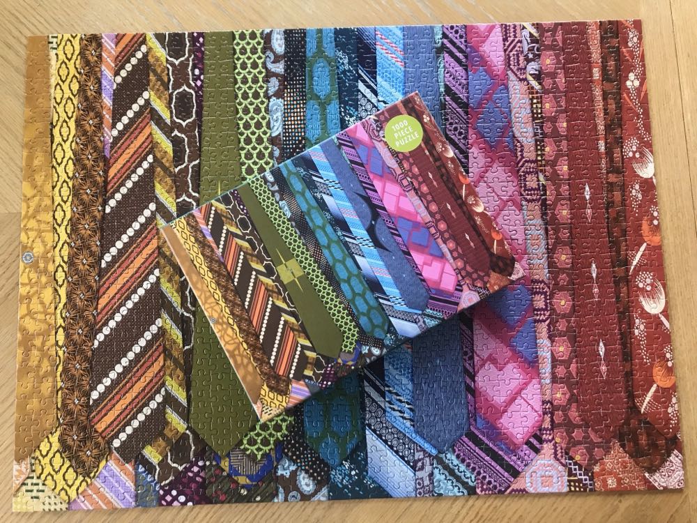 Vintage Neckties - Galison puzzle collectible [Barcode 9780735348929] - Main Image 3