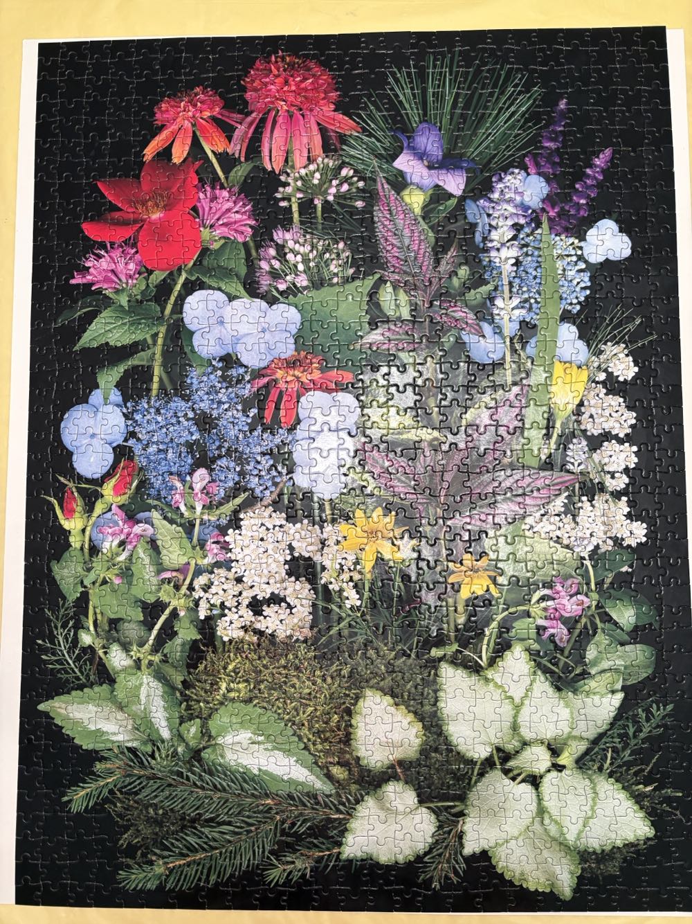 Summer Garden Sampler - eeBoo Puzzles puzzle collectible [Barcode 689196509223] - Main Image 3