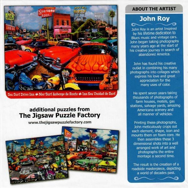 Classic Cars - Jigsaw Puzzle Factory puzzle collectible - Main Image 3