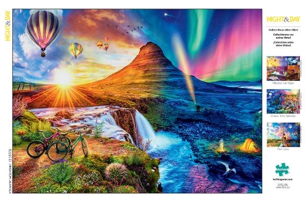 Icelandic Mountain - From Stephanie - Buffalo puzzle collectible - Main Image 3