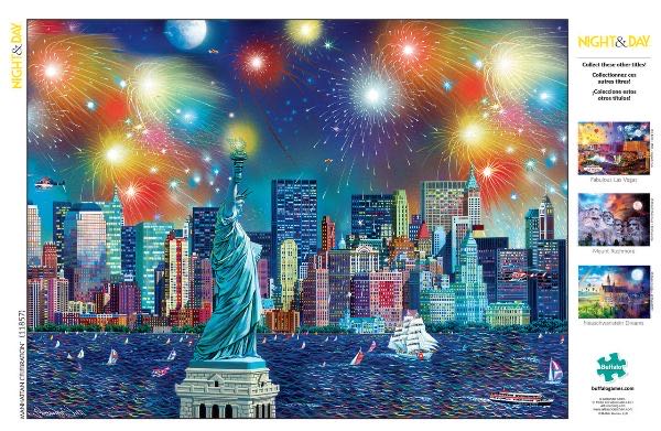 Manhattan Skyline - Buffalo Games puzzle collectible - Main Image 3