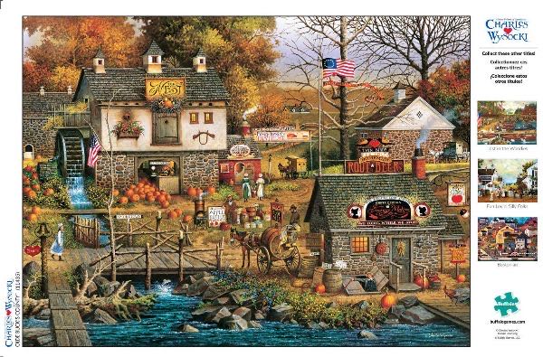 Olde Buck’s County - FOR SALE OR TRADE - Buffalo puzzle collectible - Main Image 3