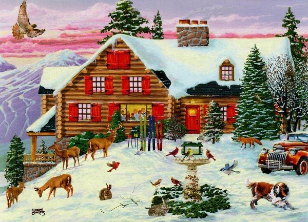 Season’s Gathering - Bits And Pieces puzzle collectible - Main Image 2