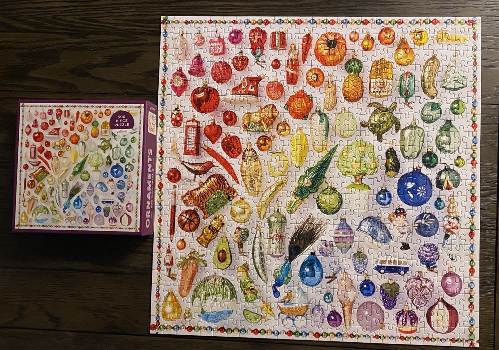 Ornaments* - Galison puzzle collectible [Barcode 9780735351745] - Main Image 2