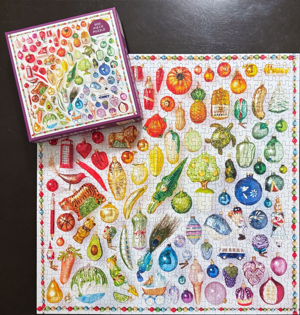 Ornaments* - Galison puzzle collectible [Barcode 9780735351745] - Main Image 4