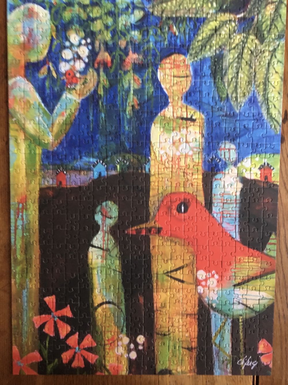 Woodland Walk - Art & Fable puzzle collectible [Barcode 850006234028] - Main Image 2