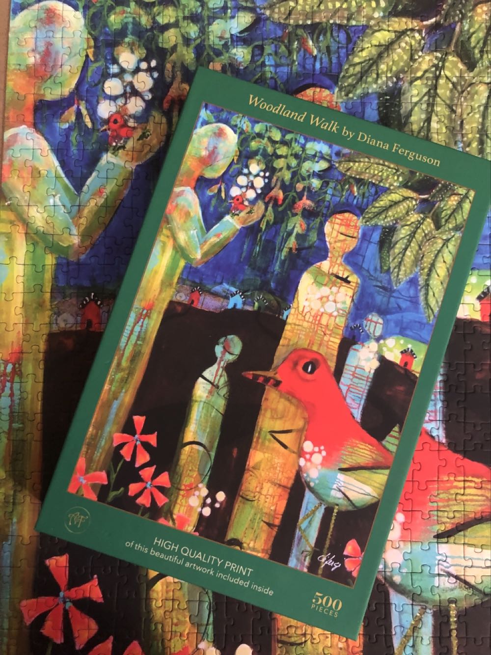 Woodland Walk - Art & Fable puzzle collectible [Barcode 850006234028] - Main Image 4