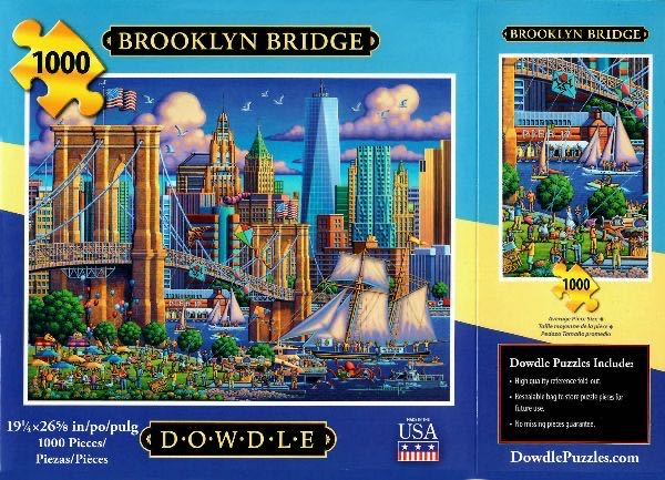 Brooklyn Bridge - Dowdle puzzle collectible - Main Image 3