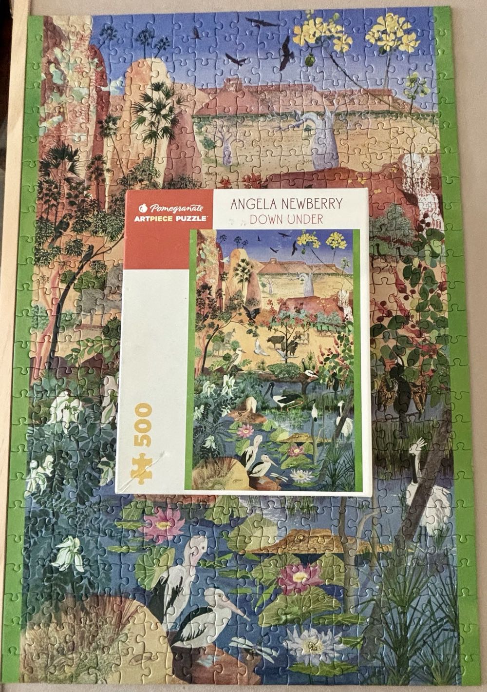 500: Down Under - Pomegranate puzzle collectible [Barcode 9780764986871] - Main Image 4
