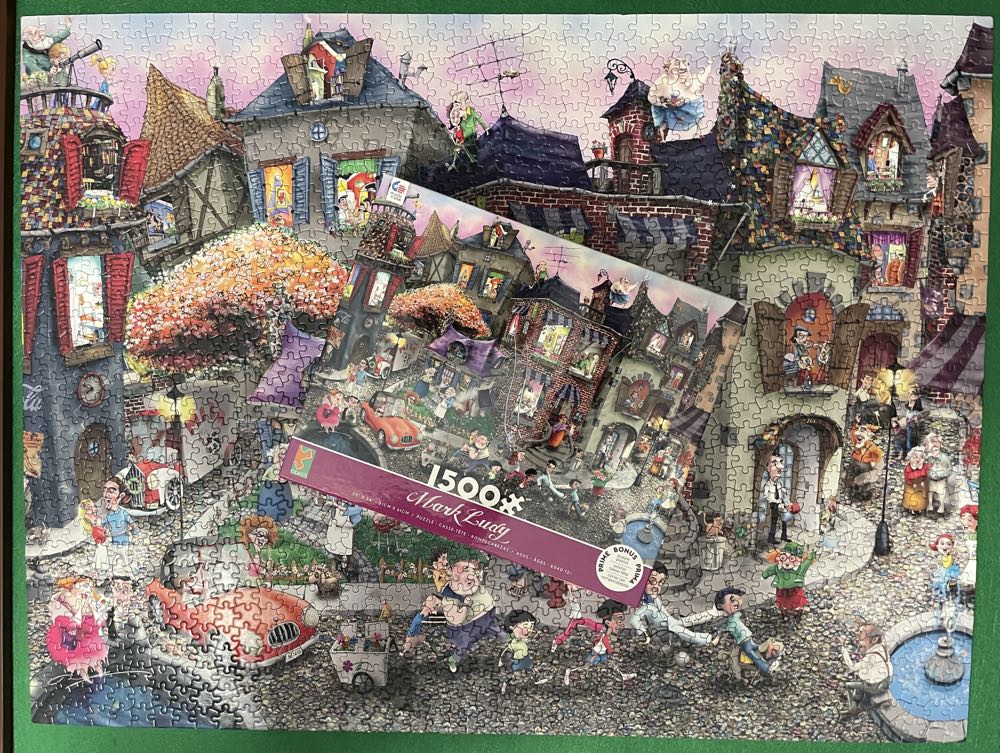 Night Celebration✅🚪 - Ceaco puzzle collectible [Barcode 021081340304] - Main Image 3