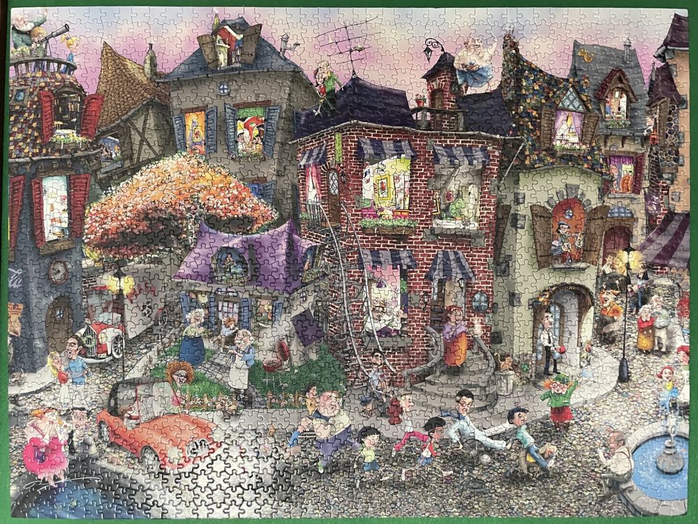 Night Celebration✅🚪 - Ceaco puzzle collectible [Barcode 021081340304] - Main Image 4