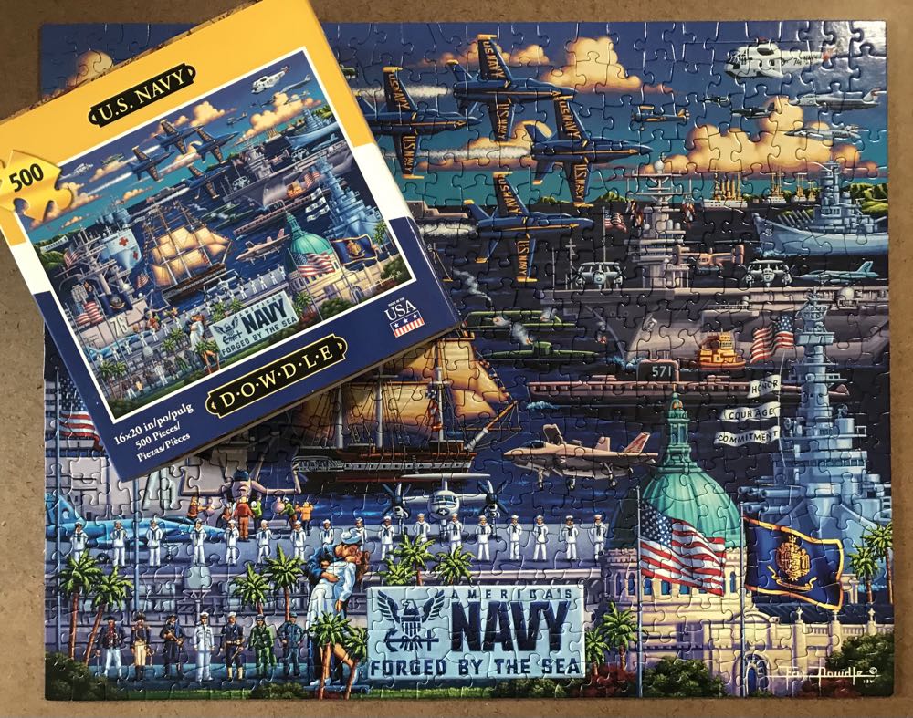 U.S. Navy - From Cheryl (JJ) - Dowdle puzzle collectible [Barcode 671095004336] - Main Image 3