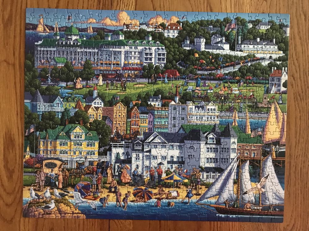 Mackinac Island - Dowdle puzzle collectible [Barcode 671095003230] - Main Image 2