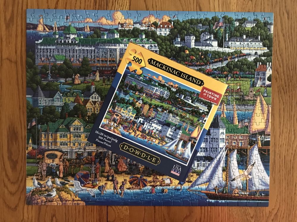 Mackinac Island - Dowdle puzzle collectible [Barcode 671095003230] - Main Image 3