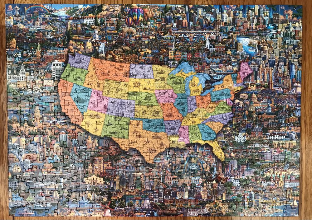 Best of America - Dowdle puzzle collectible [Barcode 671095204972] - Main Image 2