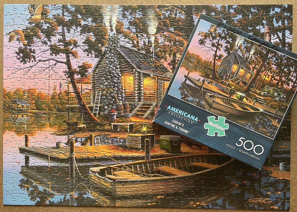 Eugene’s Hunting & Fishing TS - Buffalo Variety puzzle collectible [Barcode 079346037230] - Main Image 4