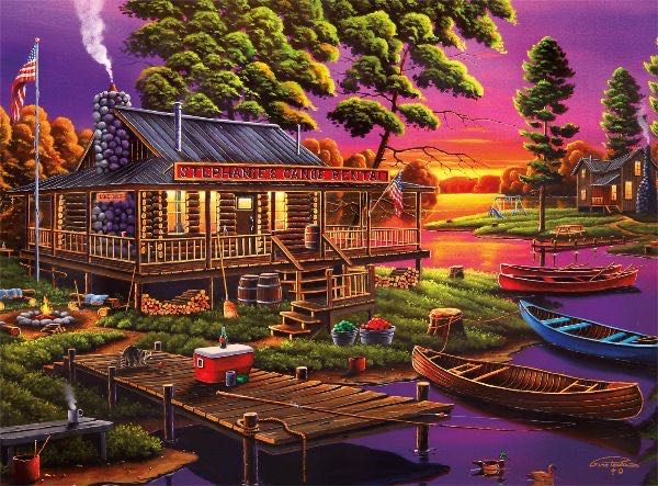 Stephanie’s Canoe Rental - Buffalo puzzle collectible [Barcode 079346109036] - Main Image 2