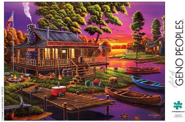 Stephanie’s Canoe Rental - Buffalo puzzle collectible [Barcode 079346109036] - Main Image 3