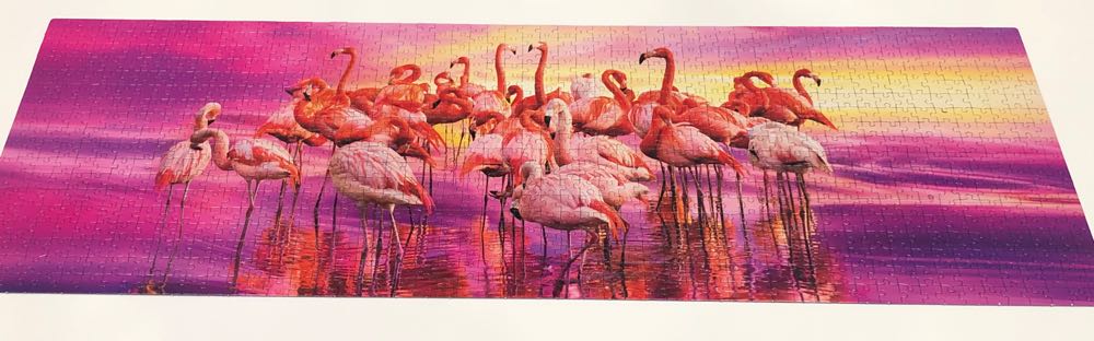 Flamingo Dance - Clementoni puzzle collectible [Barcode 8005125967049] - Main Image 2
