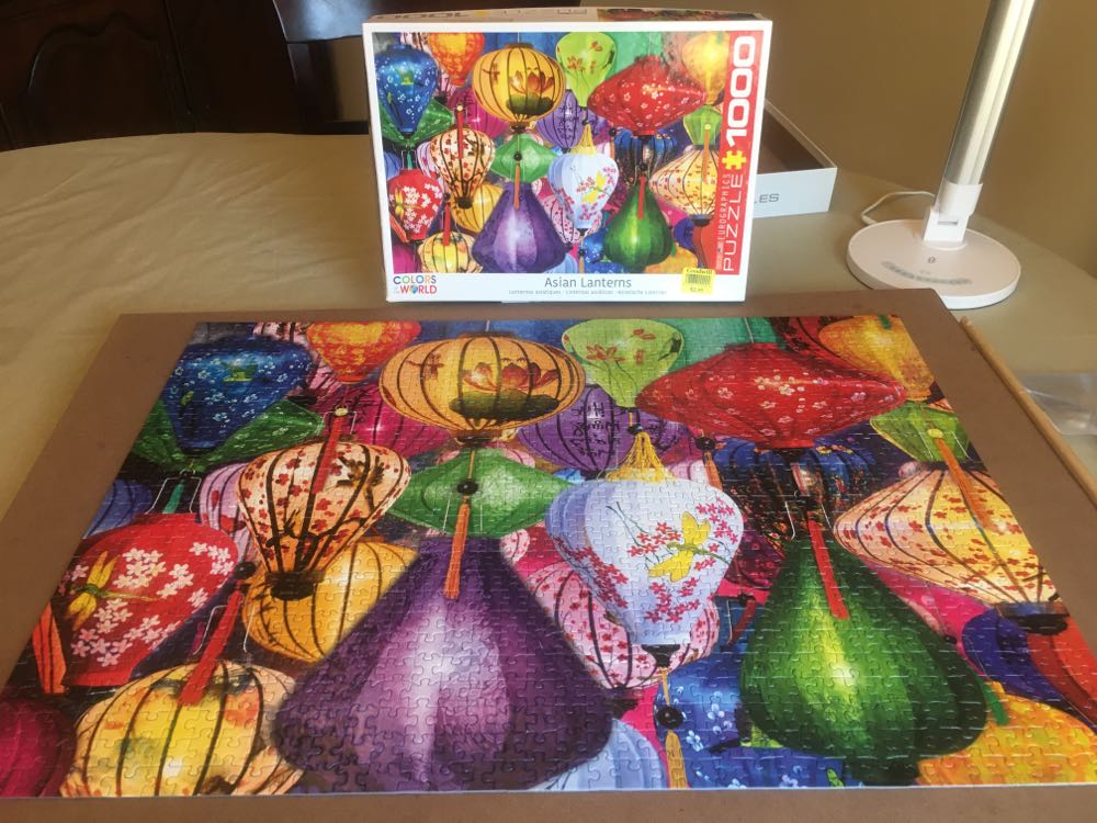 Asian Lanterns - Eurographics puzzle collectible [Barcode 628136654692] - Main Image 2
