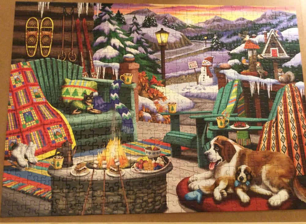 Apres Ski/Apres All Day-TRADED - Ravensburger puzzle collectible [Barcode 4005556164424] - Main Image 3