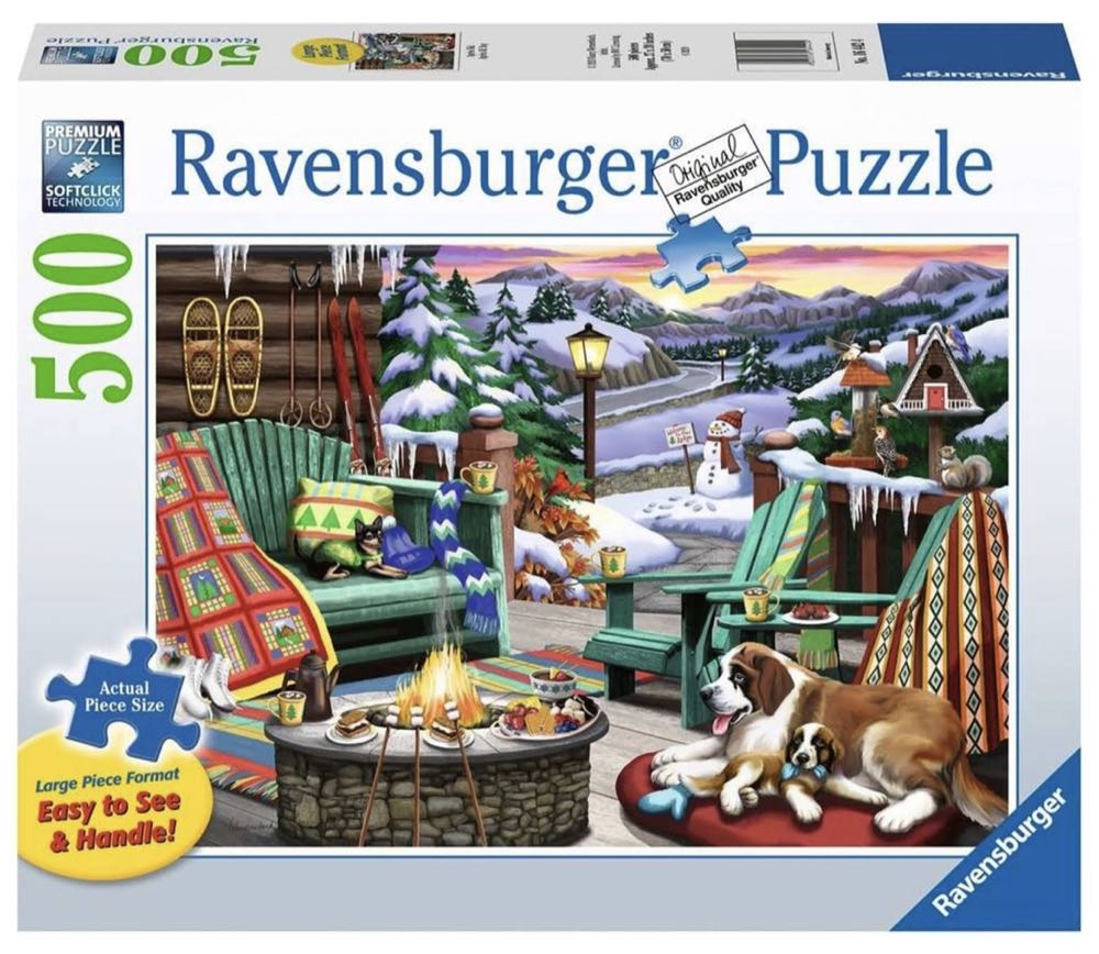 Apres Ski/Apres All Day-TRADED - Ravensburger puzzle collectible [Barcode 4005556164424] - Main Image 4