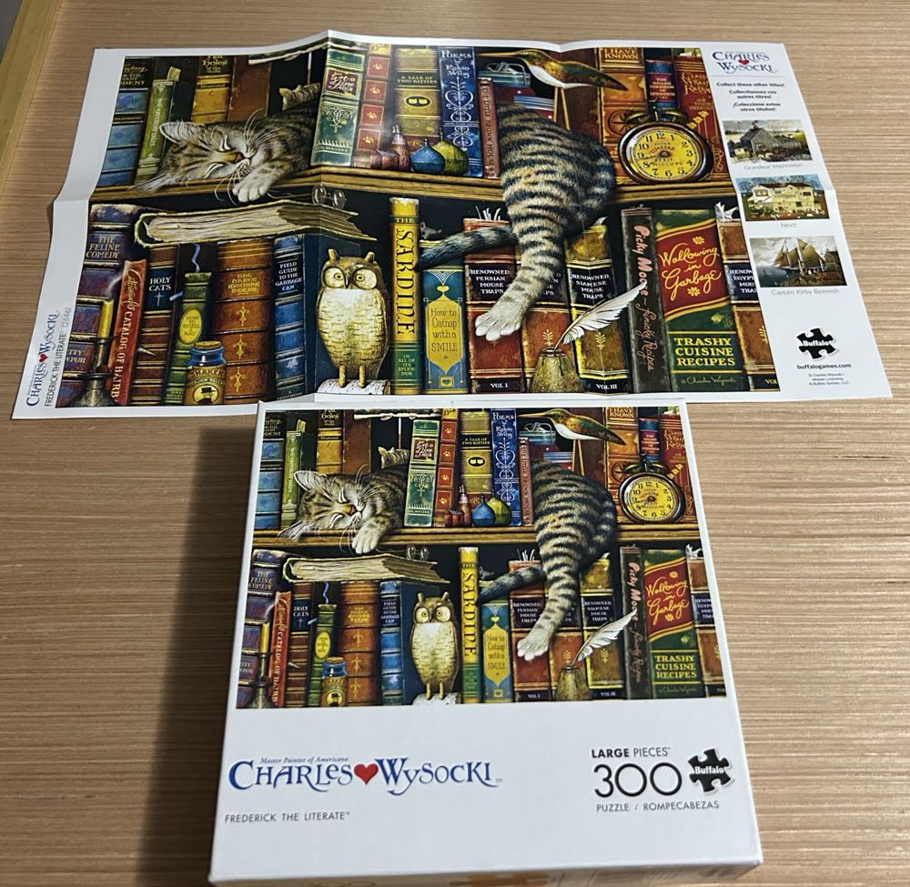 Frederick The Literate - Buffalo puzzle collectible [Barcode 079346026463] - Main Image 4