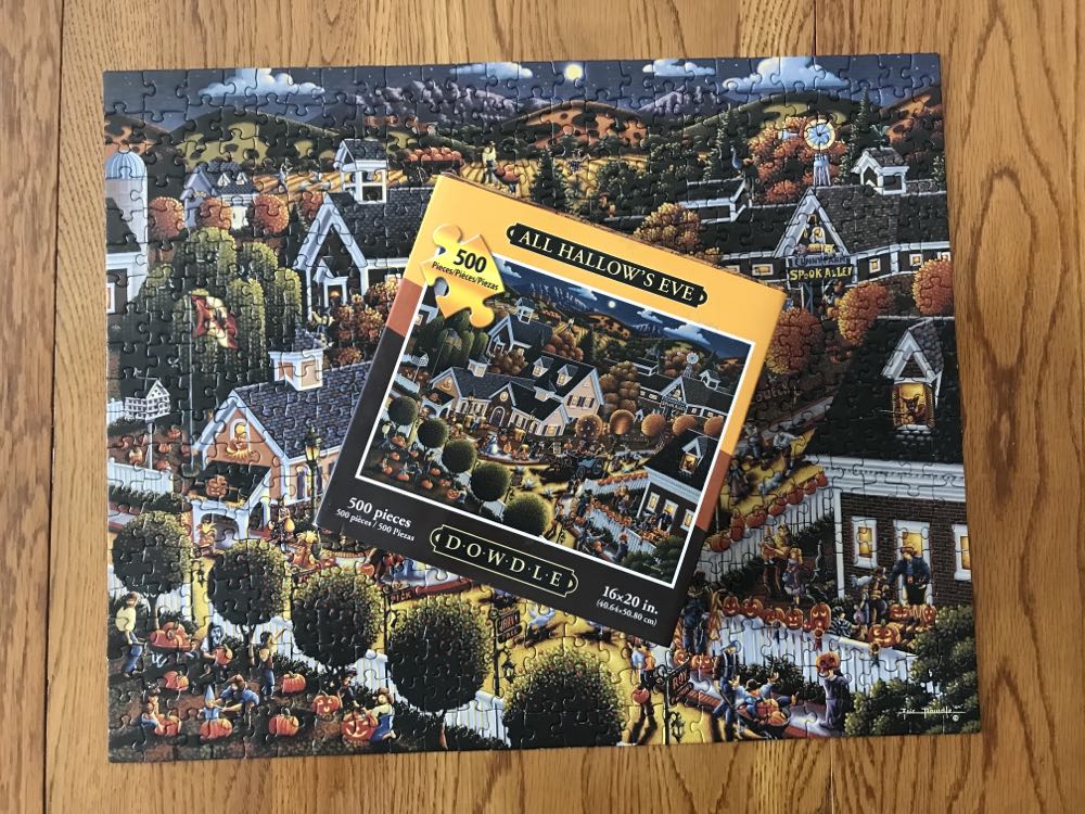 All Hallow’s Eve 🎃 - Dowdle 🇺🇸 puzzle collectible [Barcode 671095200202] - Main Image 3