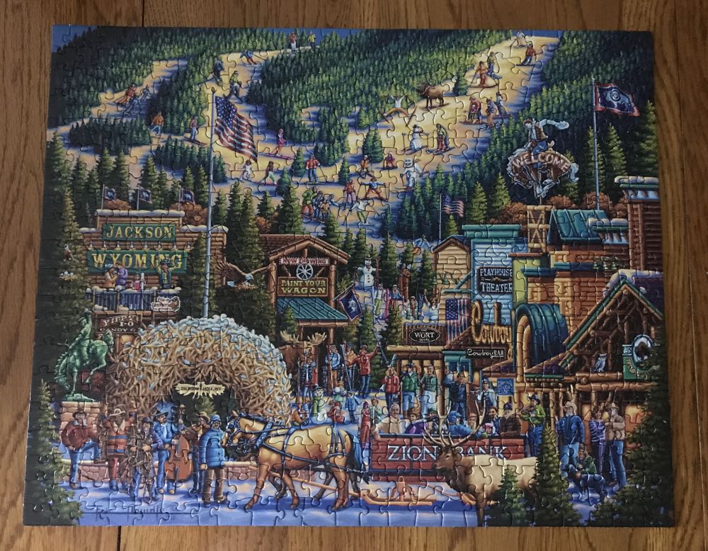Jackson Hole - Dowdle Puzzles puzzle collectible - Main Image 2