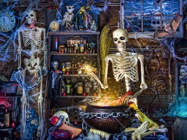 Skeleton’s Stew - Vermont Christmas Company puzzle collectible - Main Image 2