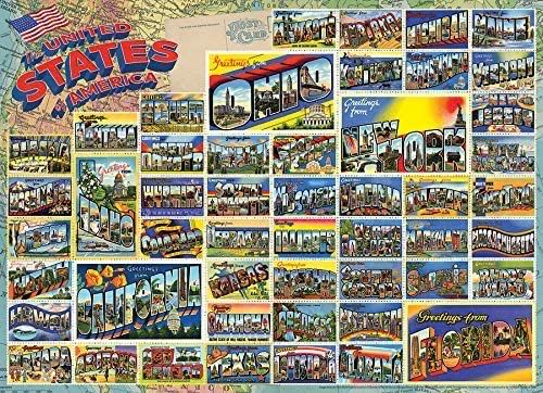 Vintage American Postcards - Cobble Hill puzzle collectible - Main Image 2