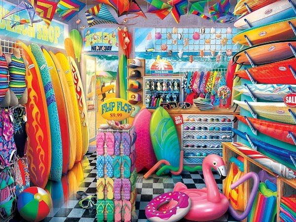 Shopkeepers - Beach Side Gear - MasterPieces puzzle collectible - Main Image 2