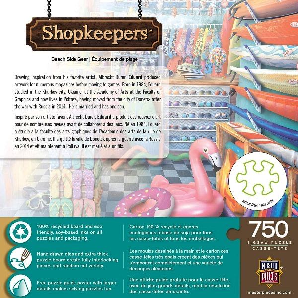 Shopkeepers - Beach Side Gear - MasterPieces puzzle collectible - Main Image 3