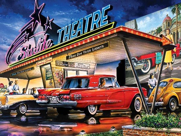 Starlite Drive-In - MasterPieces puzzle collectible - Main Image 2