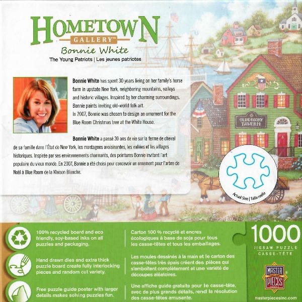Hometown Gallery - The Young Patriots - Master Pieces puzzle collectible - Main Image 3