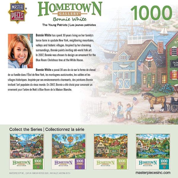 Hometown Gallery - The Young Patriots - Master Pieces puzzle collectible - Main Image 4