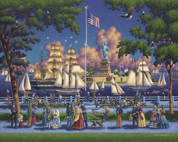 Statue Of Liberty U - Dowdle puzzle collectible - Main Image 2