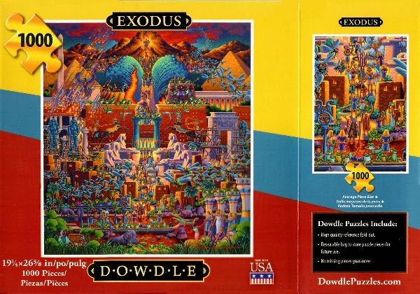 Eric Dowdle:Exodus - Dowdle 🇺🇸 puzzle collectible - Main Image 3