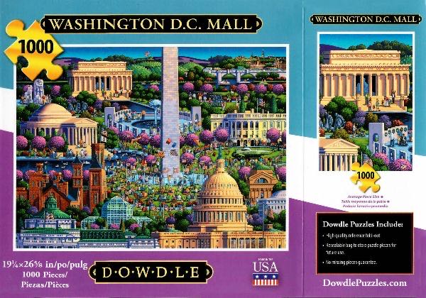 Washington D.C. Mall 🏛 - Dowdle 🇺🇸 puzzle collectible - Main Image 3