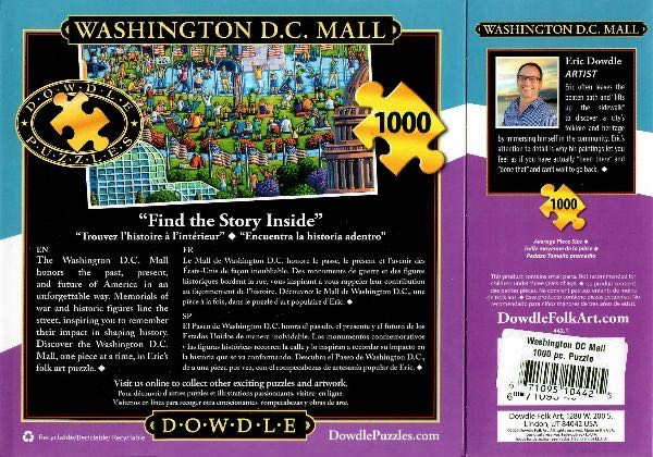 Washington D.C. Mall 🏛 - Dowdle 🇺🇸 puzzle collectible - Main Image 4