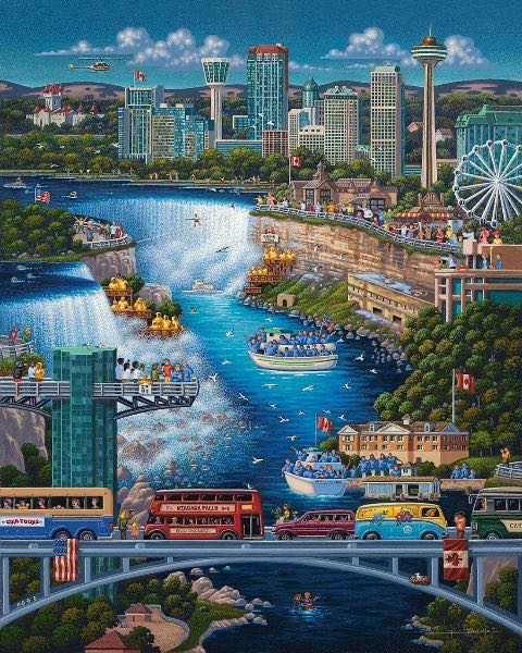 Niagra Falls - Dowdle puzzle collectible - Main Image 2