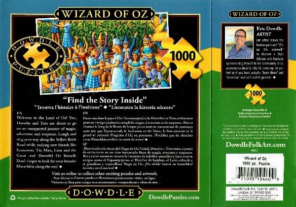 Wizard Of Oz - Dowdle puzzle collectible - Main Image 4