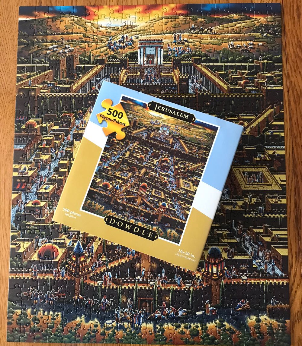 Jerusalem No Sleeve - Dowdle Puzzles puzzle collectible - Main Image 2