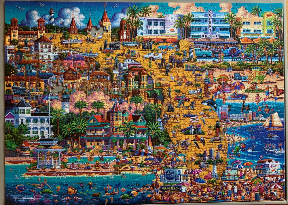 Best Of Florida - Traded #116 - Dowdle puzzle collectible - Main Image 2