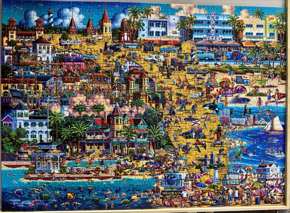 Best Of Florida - Traded #116 - Dowdle puzzle collectible - Main Image 3