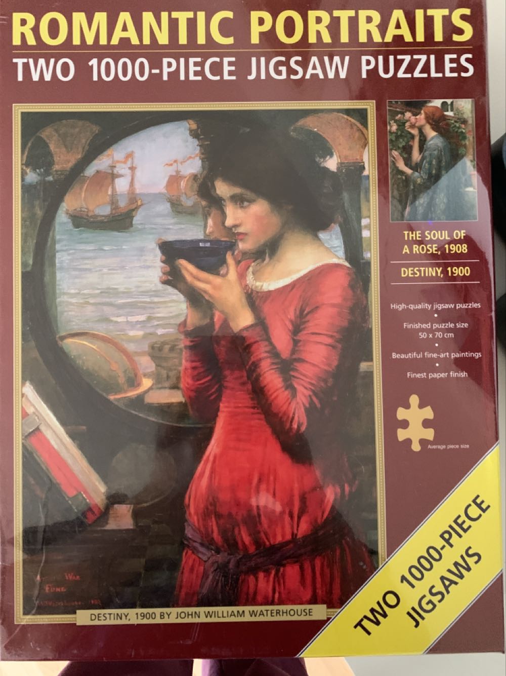 The Soul Of The Rose & Destiny - Peony Press puzzle collectible [Barcode 9781782143468] - Main Image 2