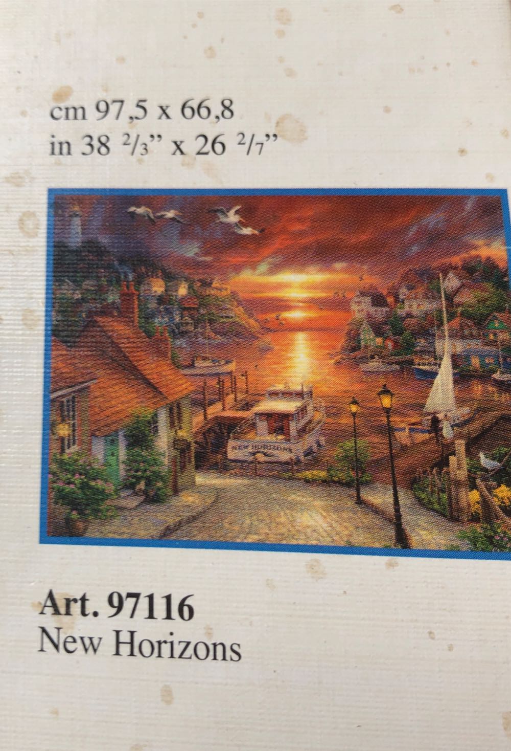 Neuer Horizont - Clementoni puzzle collectible [Barcode 8005125971169] - Main Image 2